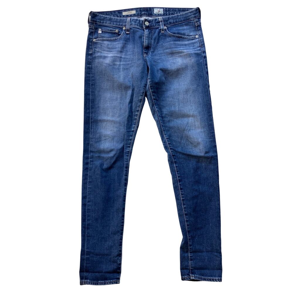 AG Adriano Goldschmied The Nikki Relaxed Skinny Jean Medium Wash Size 29R